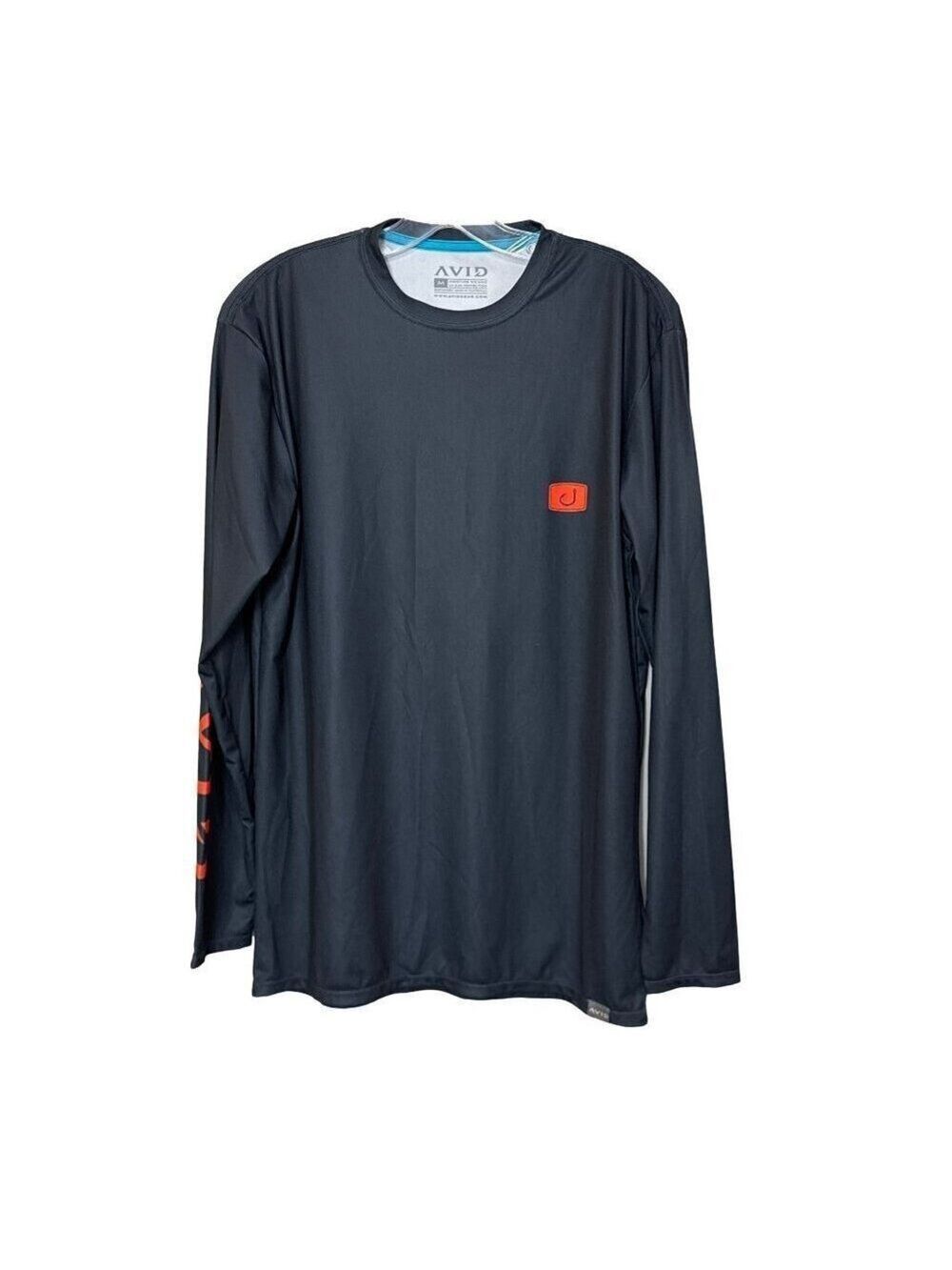 Men's Avid Moisture Wicking UV Sun Protection Long Sleeve Shirt. Size M